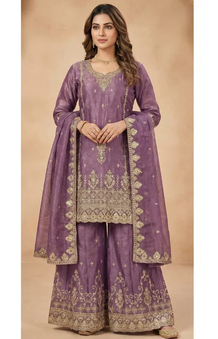10067 A To D By Zorista Fandy Silk Pakistani Sharara Suits Wholesalers In Surat
